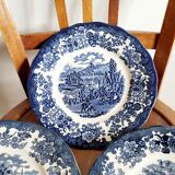 Set of 3 plates palissy