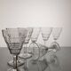 6 wine glasses 1950s