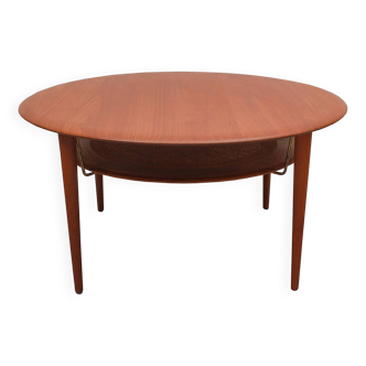 1960s coffeetable Peter Hvidt Frace & Son in Teak FD-515