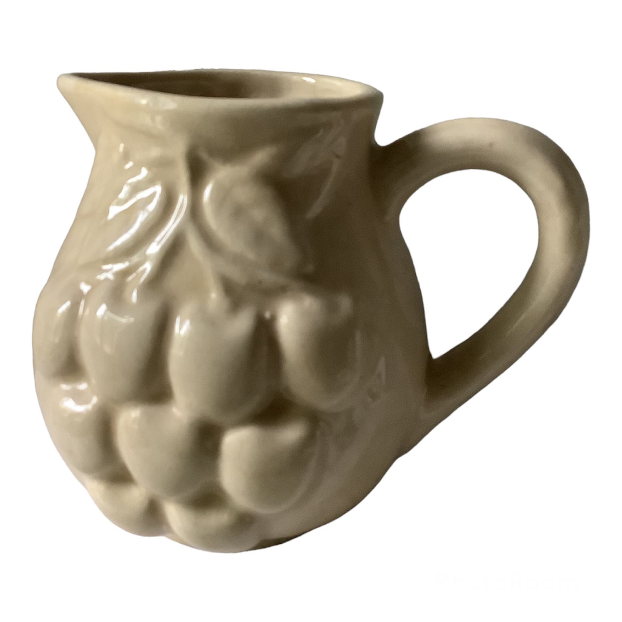 Pot à lait ou carafe barbotine