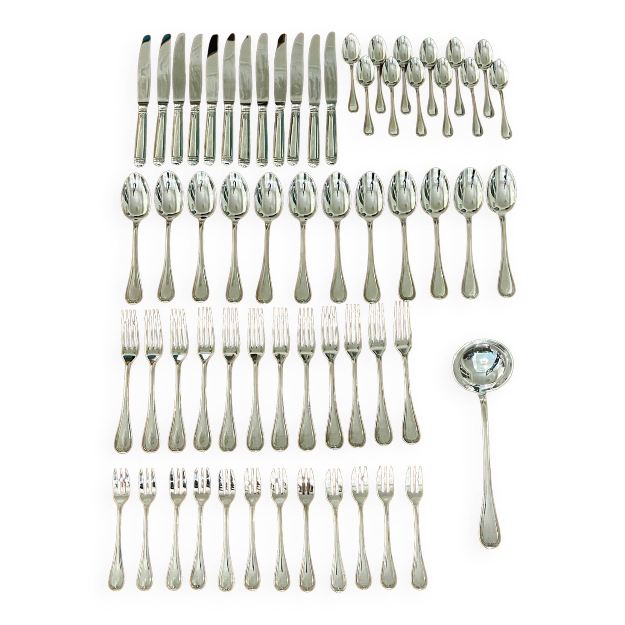 Malmaison cutlery 61 pieces in 3 boxes, excellent condition