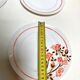 Many dessert plates Moulin des Loups
