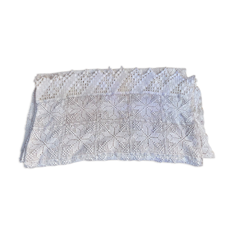 Jeté de lit ancien en coton