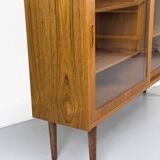Danish Teak Cabinet with Glass Doors by Carlo Jensen for Hundevad & Co, 196