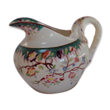 19th Sarreguemines porcelain milk pot