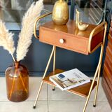 Old vintage bedside