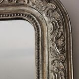 Antique silver mirror 62x82cm