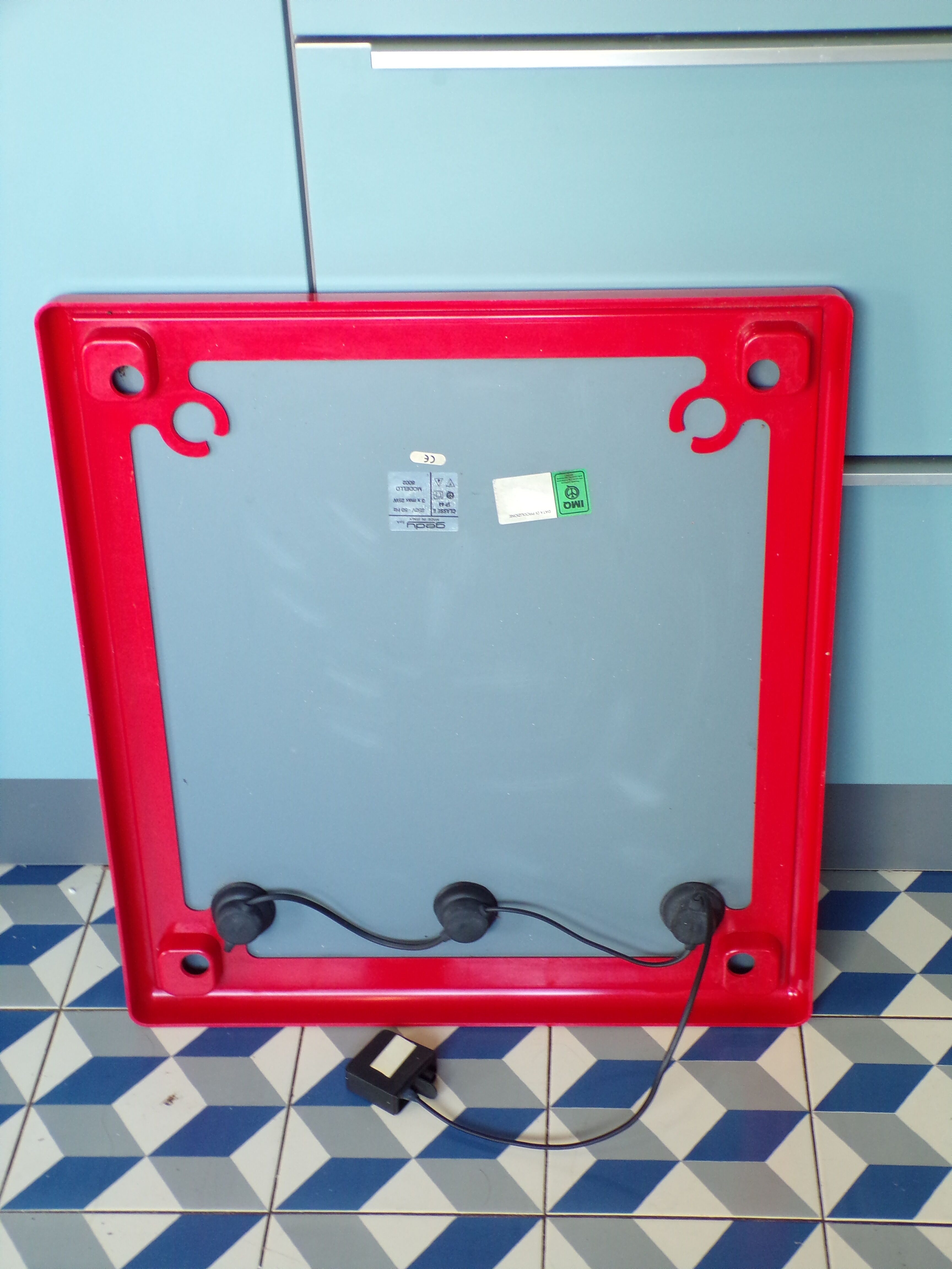 Vintage Gedy Illuminating Mirror