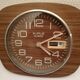 Wall clock year 1960/70 in formica