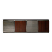 Restored large Parioli sideboard | Room divider by Giotto Stoppino for Acerbis