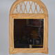 Miroir en rotin 54 X 37 cm