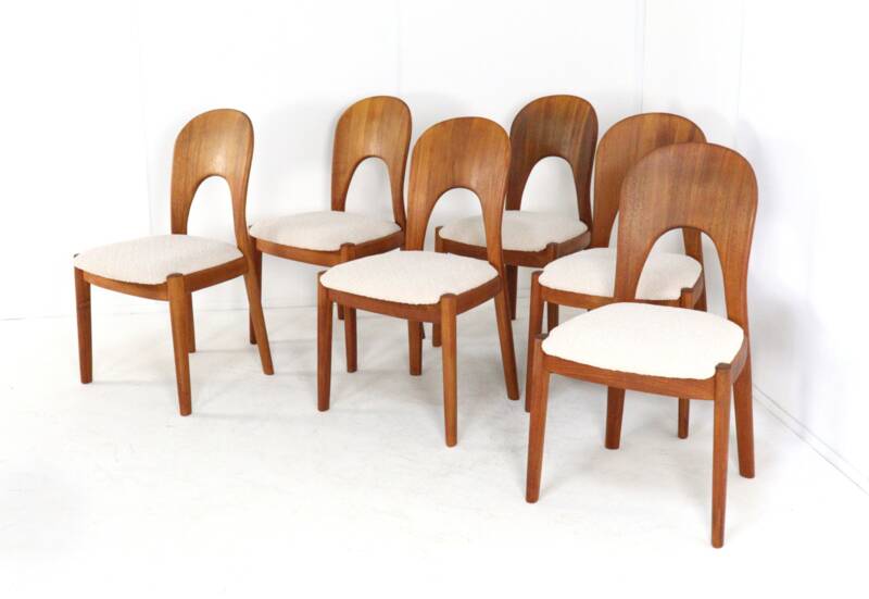 Suite de 6 chaises Koefoed Morten 'Vinderup' design danois