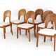Suite de 6 chaises Koefoed Morten 'Vinderup' design danois