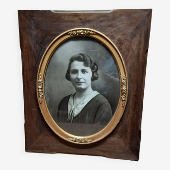 Vintage photo portrait