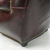 Chesterfield sofa and armchair