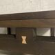Square dining table Roset wenge line 130/130cm