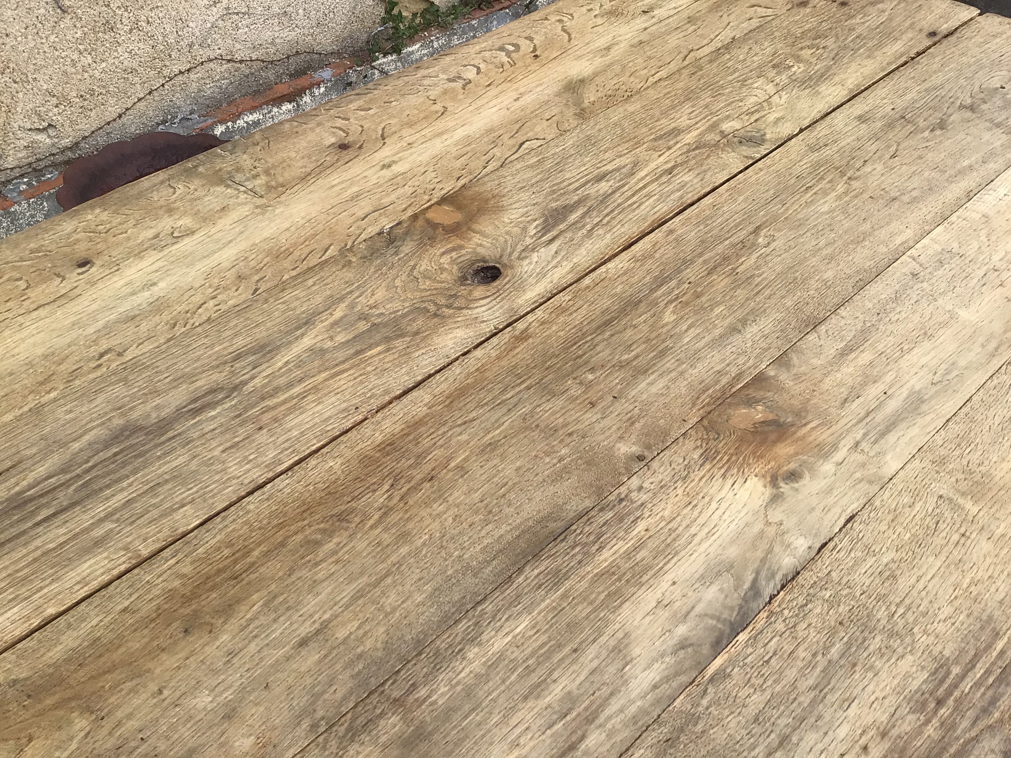 Oak farmhouse table 1m94