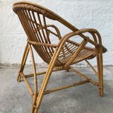 Armchair basket Adult rattan