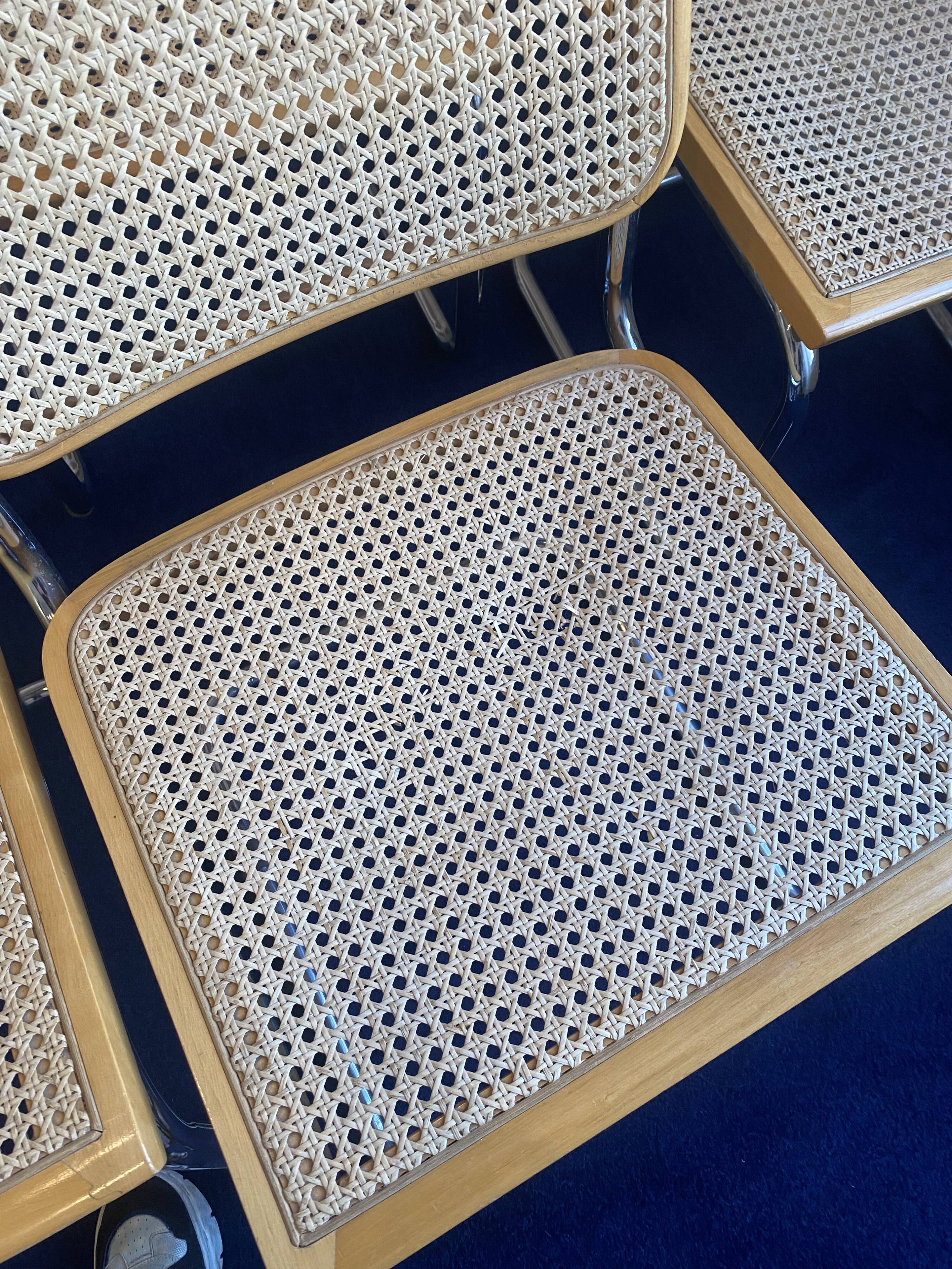 Cesca Marcel Breuer chairs