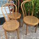 Ensemble de 3 chaises bistrot