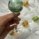 Cut crystal liqueur service – Lead crystal 24% (6 glasses)