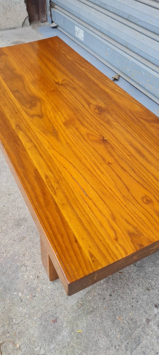 Elm coffee table 1960