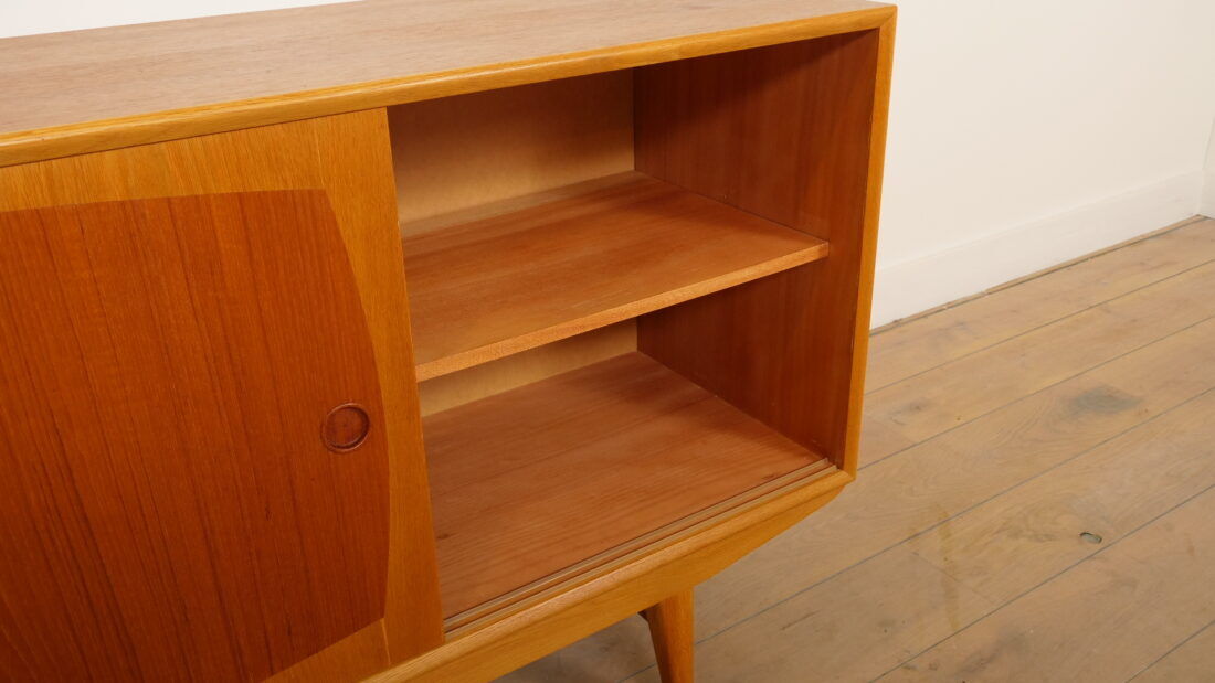 Vintage sideboard | Teak | 160 cm | Model Borgia