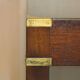 Bureau de campagne militaire Kennedy Harrods en bois dur