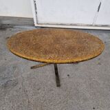 Table basse Giraudon en résine epoxy