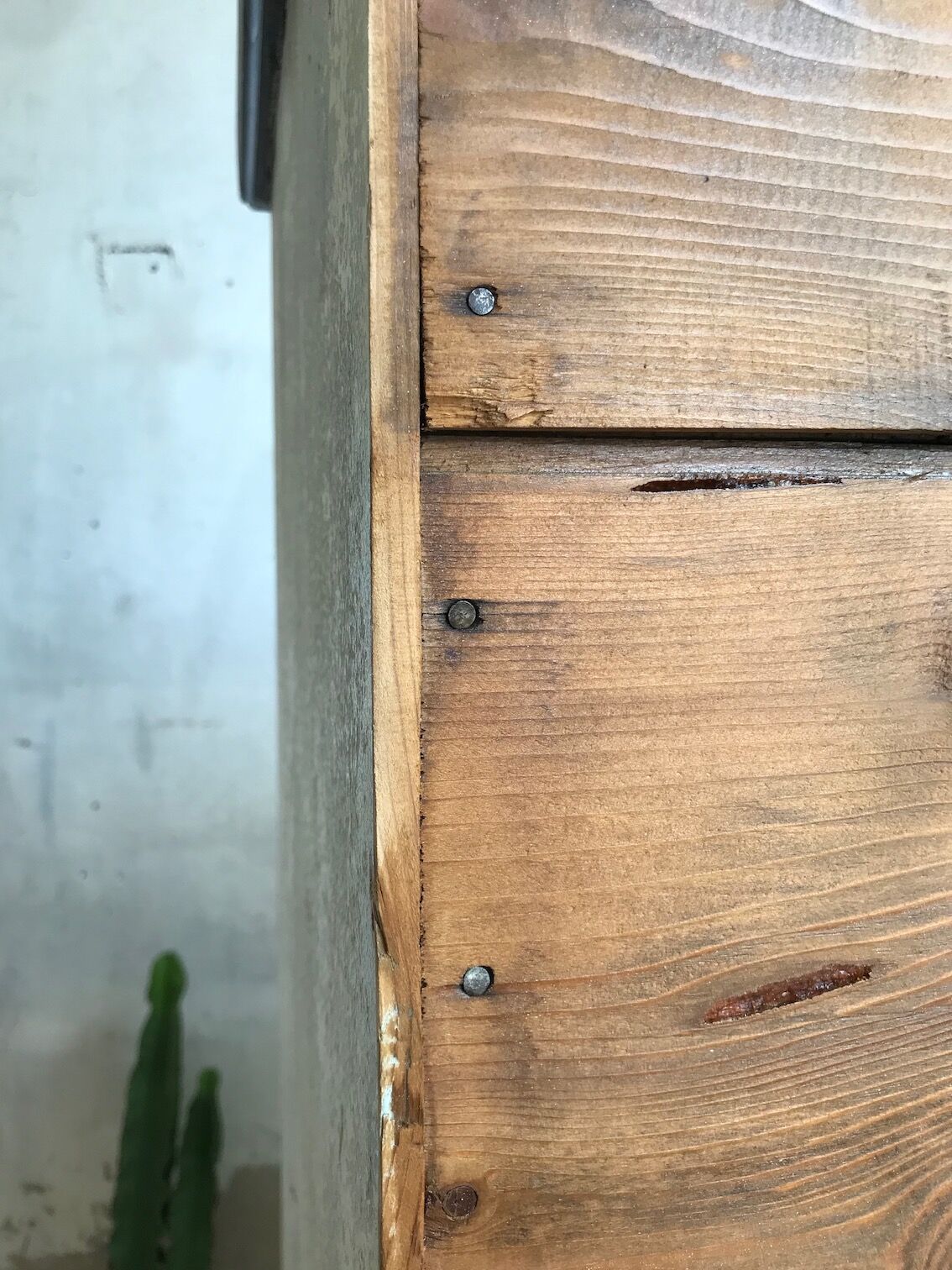 Wooden workshop vestiary