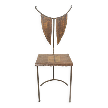 Chair sculpture by Jean-Jacques Argueyrolles, France, 1990s