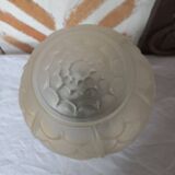 Art Deco globe ceiling light