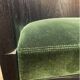 Gilles & Boissier Art Deco armchair in cedar and velvet