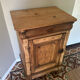 Raw wood sideboard