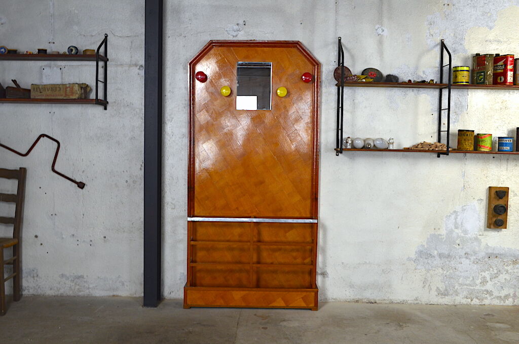 Vestiaire en chêne 1950