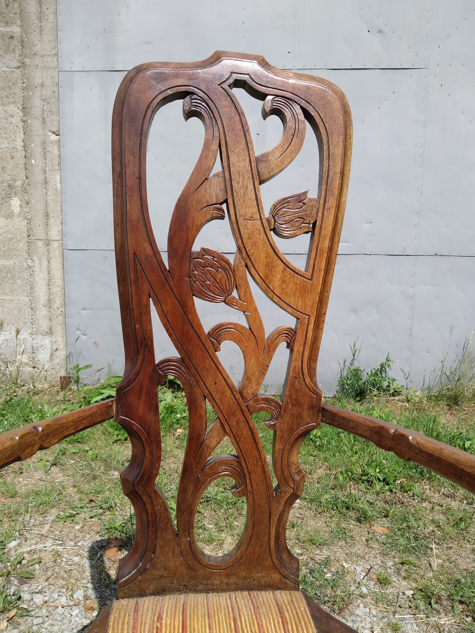 Art Nouveau armchair