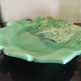 Plate, fruit bowl or leaf-shaped catchall Vallauris