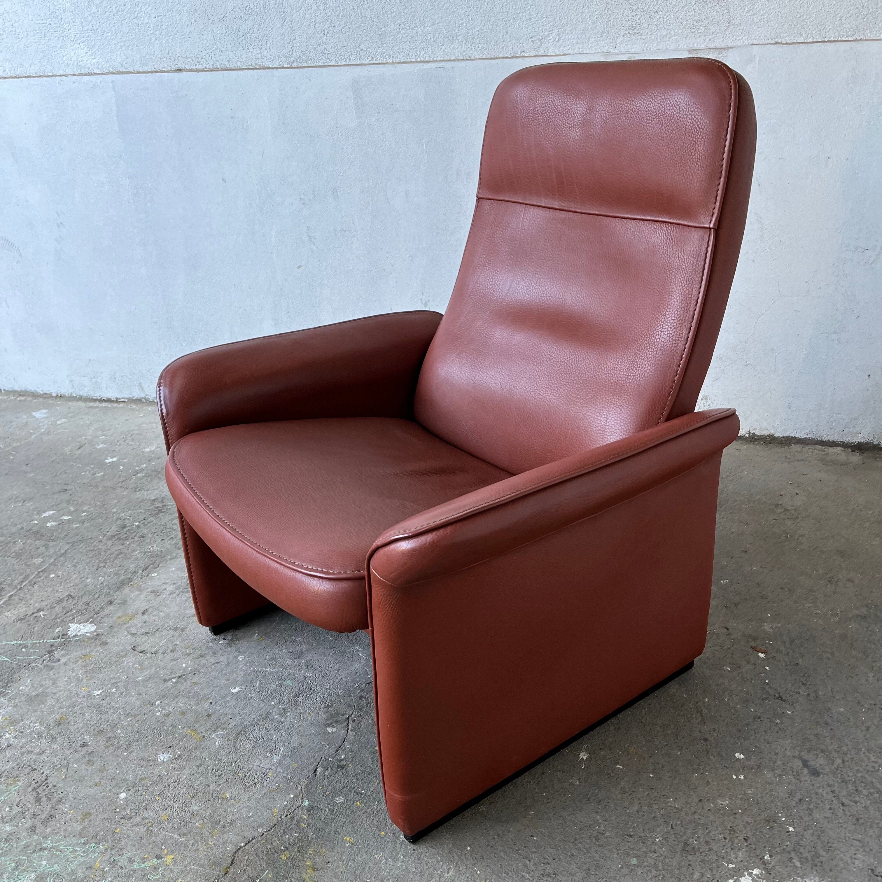 Fauteuil De Sede, DS 50, cuir cognac