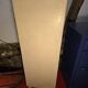 Small Mado 1960 kitchen column unit in yellow formica restyled in blue