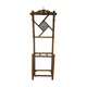 Porte manteau Art déco avec miroir biseauté