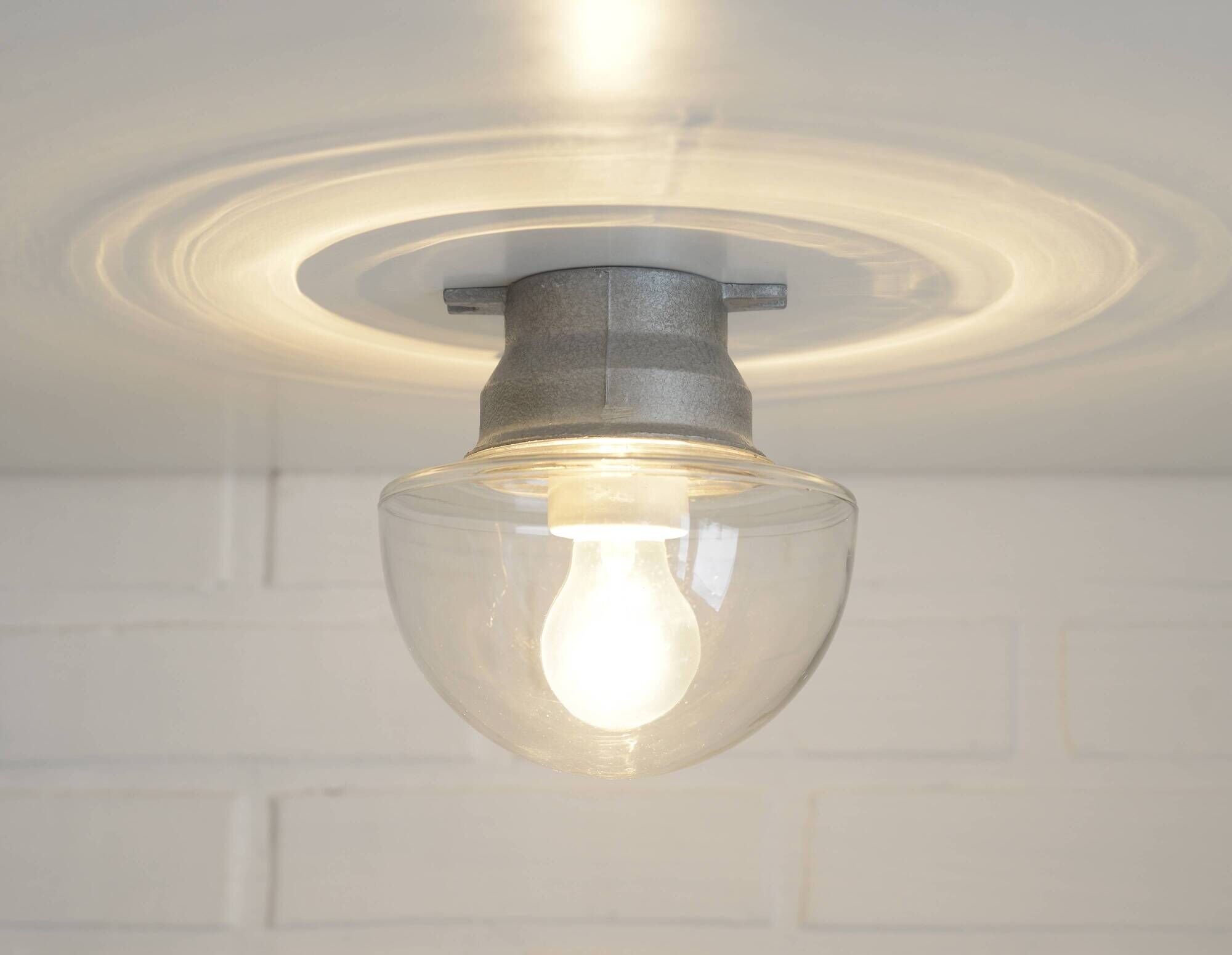 Set Of 3 / Vintage Wall Mushroom  Lamp / Ceiling Light / Industrial Sconces
