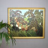 Tableau "Paysage exotique"
