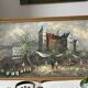 Large oil on canvas by Benett