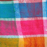 Haïk Berber blanket with multi-colored checks