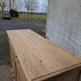Natural wood sideboard