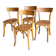 4 Baumann chairs No. 55