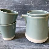 Teapot and mugs Jars Canteen