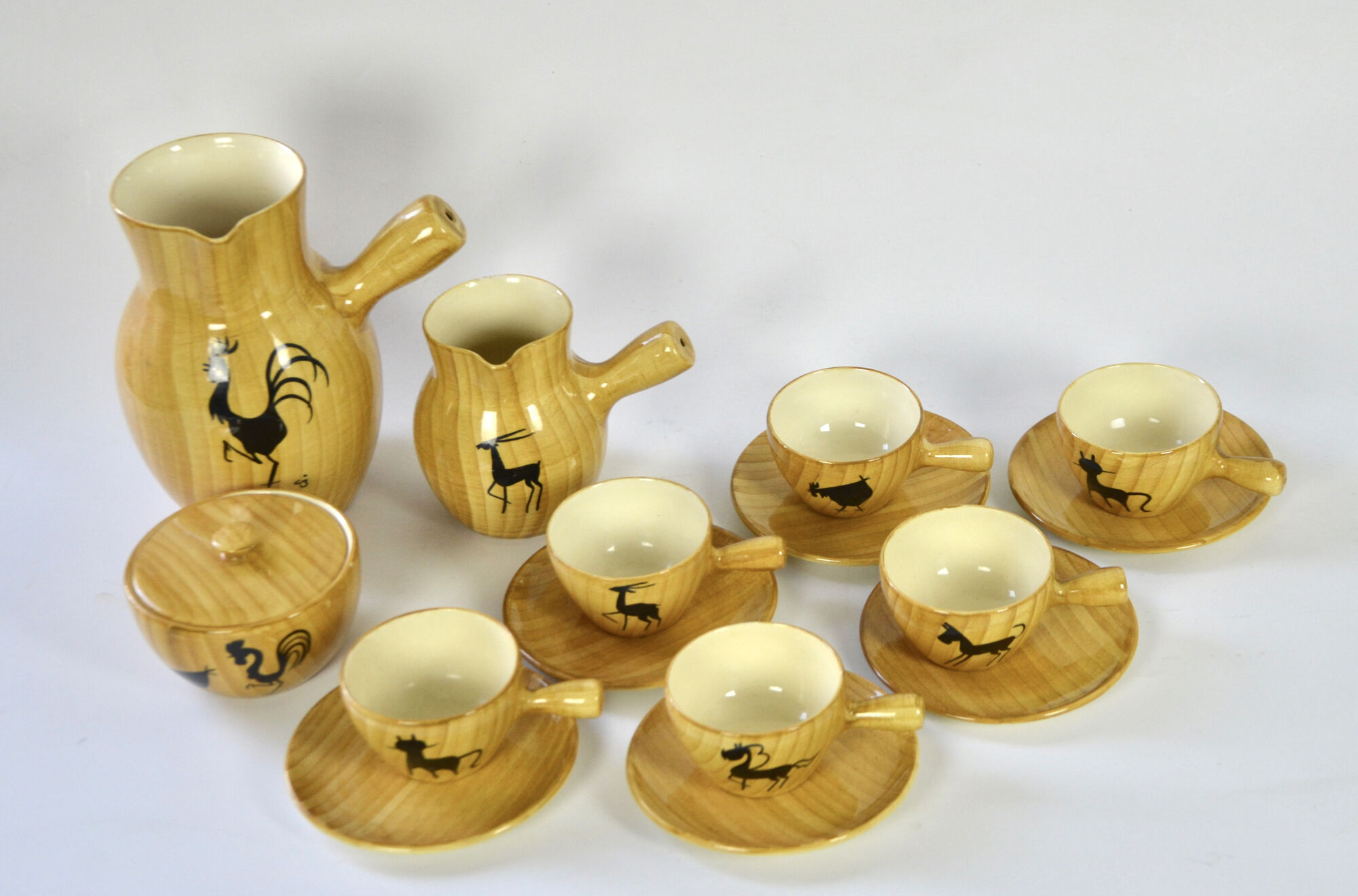 Grandjean Jourdan Vallauris coffee service