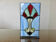 Art deco lamp in glass paste