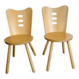 Paire de chaises
